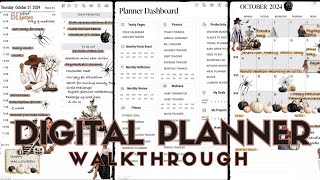 2024 2025 DIGITAL PLANNER WALKTHROUGH  HOW I ORGANIZE MY LIFE DIGITALLY 📖🙌🏾👌🏾 [upl. by Otir]