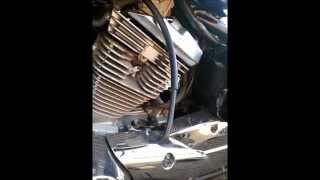 Yamaha Dragstar XVS 125cc Replacing Motorcycle Ign [upl. by Adiesirb]