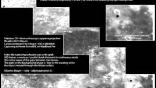 Real UFO hovering over the Moon and changes Direction 2007 [upl. by Errot]