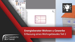 Erste Schritte mit dem Energieberater Wohnen amp Gewerbe  Erfassung eines Wohngebäudes Teil 2 [upl. by Ethyl]