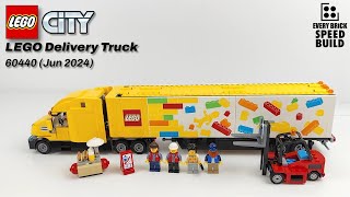 LEGO City  Delivery Truck  60440 Speed Build [upl. by Khichabia]