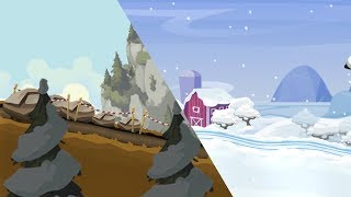 Hill Climb Racing 2 Soundtrack  Mountain  Winter  Race [upl. by Devonne220]