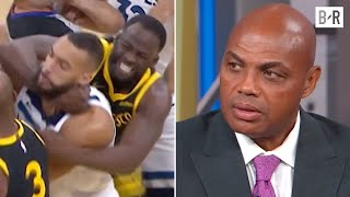 Shaq amp Charles Barkley React to WarriorsTimberwolves Altercation  Inside the NBA [upl. by Capwell]