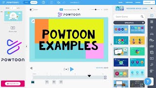 Powtoon Examples  Adding A Ready Made Powtoon Scene  Animation Video Tutorial [upl. by Nemrak]