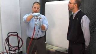 Air Spray Finishing Demo  Setting Air Parameters [upl. by Ydnew]