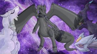 Pokemon Black White Original Dragon Theme Imagination  Zekrom Kyurem Reshiram Fusion [upl. by Eannyl742]