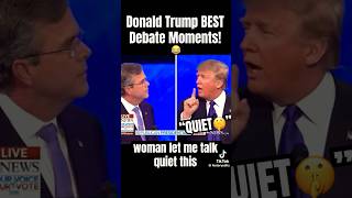 Donald Trump’s BEST Debate Moments 🇺🇸 subscribe debate funnyshorts trump [upl. by Nabalas]