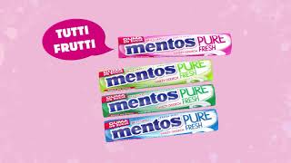 Mentos Pure Fresh  Poczuj eksplozję świeżości  15quot [upl. by Irrol]