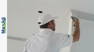 Drywall Cornice Installation Tips Demo Part 1 [upl. by Sonja998]