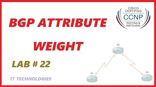 22 BGP Attribute Weight [upl. by Ahsratan]