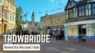 TROWBRIDGE  4K Narrated Walking Tour  Lets Walk 2022 [upl. by Granese]