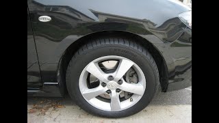 Mazda3 OEM Big Brake Kit Stopping Test [upl. by Ytsrik597]