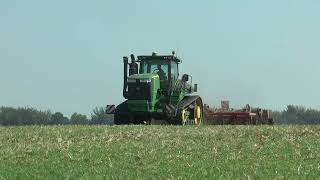 John Deere 9560RT with Horsch Tiger MT on Hofgut Winningen in Eastern Germany  NO MUSIC [upl. by Yar664]