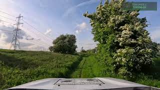 Green Lanes in a Dacia Duster  Gorse Lane Near Navenby Lincolnshire [upl. by Rosy361]