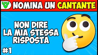 QUIZ  NON DIRE LA MIA STESSA RISPOSTA 🤔🤯 parte 1 [upl. by Sej923]