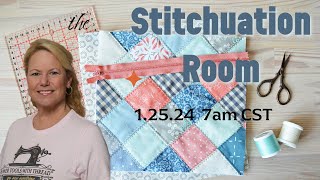 Digitize Hand Stitching The Stitchuation Room 12524 7am CST [upl. by Fionnula886]