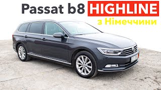 VW Passat B8 HIGHLINE з Німеччини 💥 190кс LEDDLA Discover PRO [upl. by Aihsekat225]