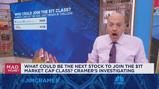 Jim Cramer on what could be the next 1 trillion stock [upl. by Nennarb]