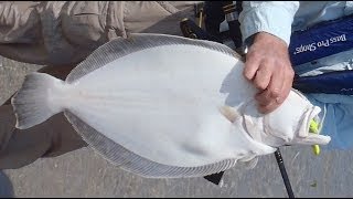 How to Catch Flounder from Shore with Bucktails and Gulp [upl. by Brindell]