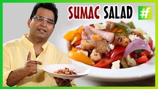 Quick amp Easy Arabic Sumac Salad  By Chef Ajay Chopra [upl. by Joye758]