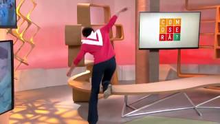 BRAZILIAN TV HOST FALLS LIVE [upl. by Courcy]