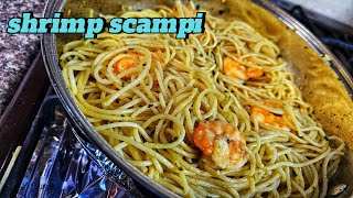 making shrimp scampi pasta for the first time [upl. by Mayfield]