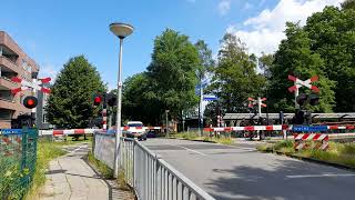 Spoorwegovergang Glanerbrug  Dutch railroad crossing [upl. by Drawe915]