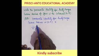 Parsevals identity formula for half range cosine series of fx in the interval 0π [upl. by Muncey832]