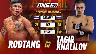 Epic Kickboxing Firefight 🥊😤 Rodtang vs Khalilov  Full Fight [upl. by Norabel666]