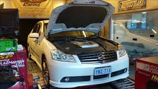 2007 Nissan Fuga 450GT Sports  Baseline Dyno [upl. by Tomchay]