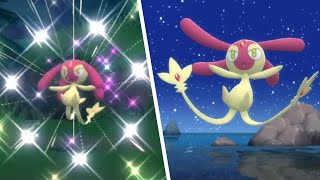 Shiny Roaming Mesprit in Pokemon Brilliant Diamond after only 849 resets [upl. by Anyt770]