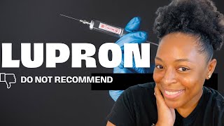 My Honest Lupron Leuprorelin Review review lupron fibroidawareness motivation fibroids [upl. by Akinad]