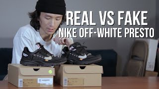 Real VS Fake Nike OffWhite Presto  Skating them [upl. by Sykes]