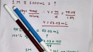 Easiest method to prepare 1M or 1N H2SO4 Solution [upl. by Ayram152]