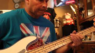 The Police Message in a Bottle 1979 bass cover [upl. by Tnert]