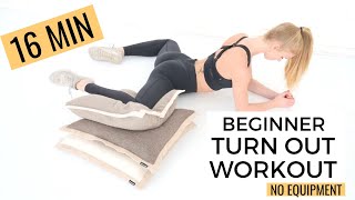 TURNOUT WORKOUT BEGINNER  Train Like a Ballerina [upl. by Anerual394]