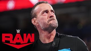 FULL SEGMENT – CM Punk confirms he’ll miss WrestleMania Raw highlights Jan 29 2024 [upl. by Rosamond]