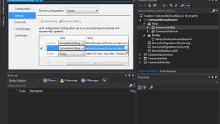 Contoso Ads application example on Visual Studio [upl. by Galina]