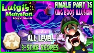 Luigis Mansion Dark Moon  Part 35 FINALE King Boos Illusion  3Star Score Guide [upl. by Fairfield]