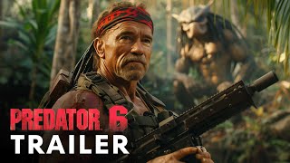 Predator 6 Badlands 2025  First Trailer  Arnold Schwarzenegger [upl. by Adyl]