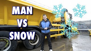 How to keep the roads moving during snow and ice in North Wales [upl. by Mosra987]