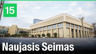 Tiesiogiai naujiems Seimo nariams įteikiami Seimo nario pažymėjimai [upl. by Ainimreh]