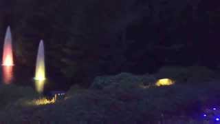 Butchart Gardens Carousel Carolers Christmas Lights at Victoria BC [upl. by Einatsed]