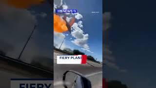 Firefighting plane crashes in Chile [upl. by Ydnak]