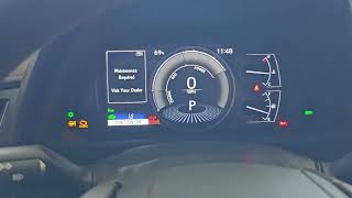 2019  2024 Lexus UX250h oil light maintenance reset [upl. by Goldstein]