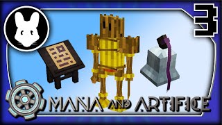 Mana amp Artifice Constructs explained Pt3 BitByBit 118 Minecraft mod [upl. by Legnalos634]