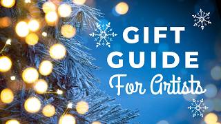 Artist Gift Guide 2024  Unique and affordable gifts  Holiday gift guide [upl. by Cohleen]