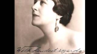 Contralto Sigrid ONEGIN  Printemps qui commence 1929 [upl. by Eceined386]