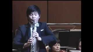 Han Kim plays Weber Clarinet Concerto No2 op74  2nd movement [upl. by Dev418]