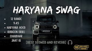 Haryana Swag🔥🥶  Best Slowed and Reverb Songs   Top Attitude Songs🔥 [upl. by Benton982]